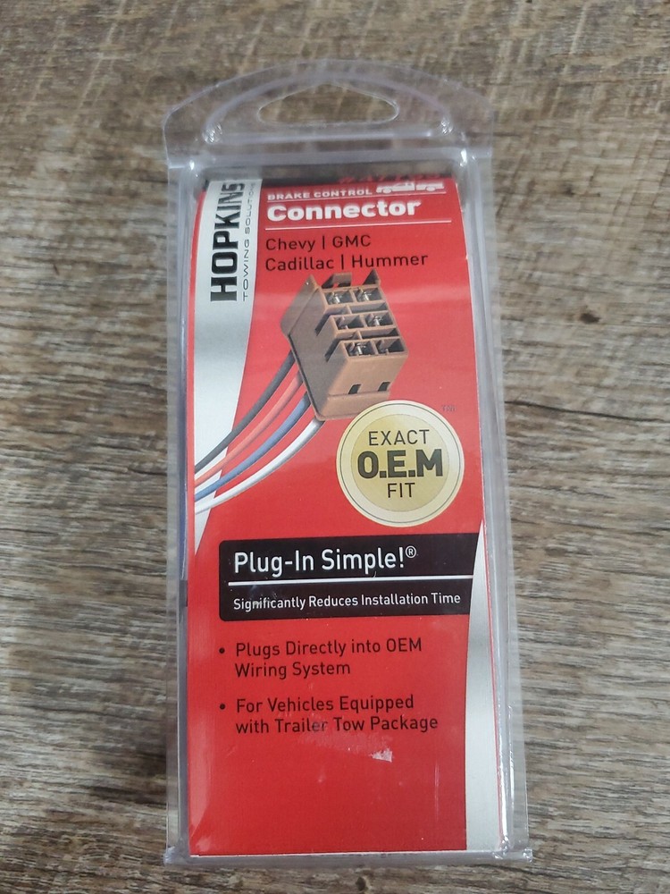 Hopkins 47795 Plug-In Simple Brake Control Connector