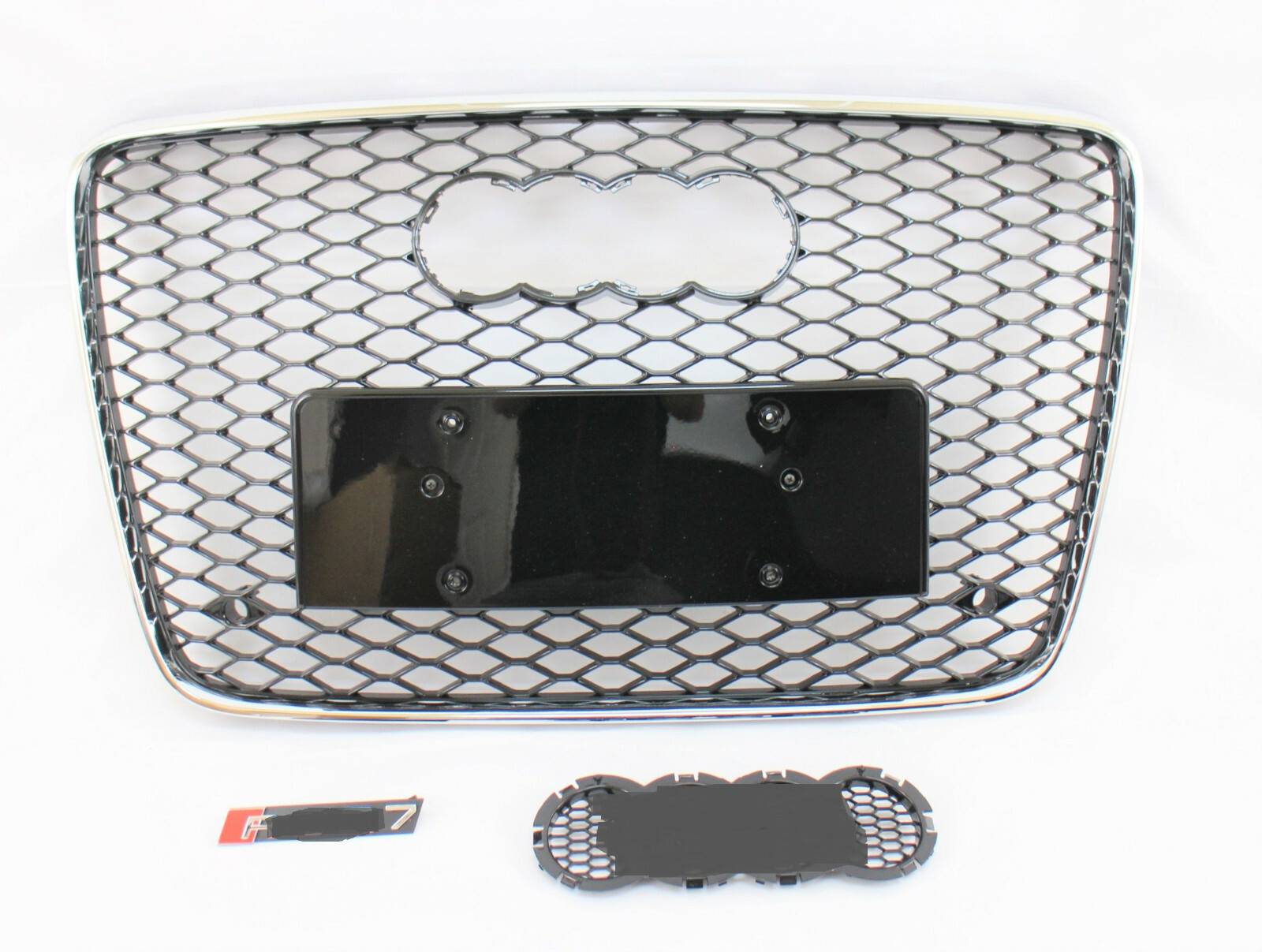 2010- 2015 Q7 Front Bumper cover grille lower spoiler radiator support 14pc kit