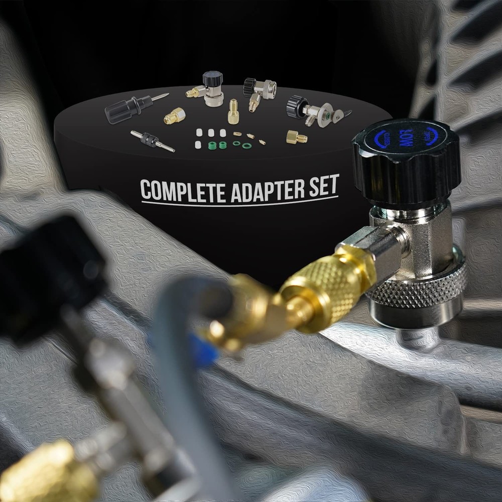 Multifunctional Refrigerant Gauge Set for AC Systems
