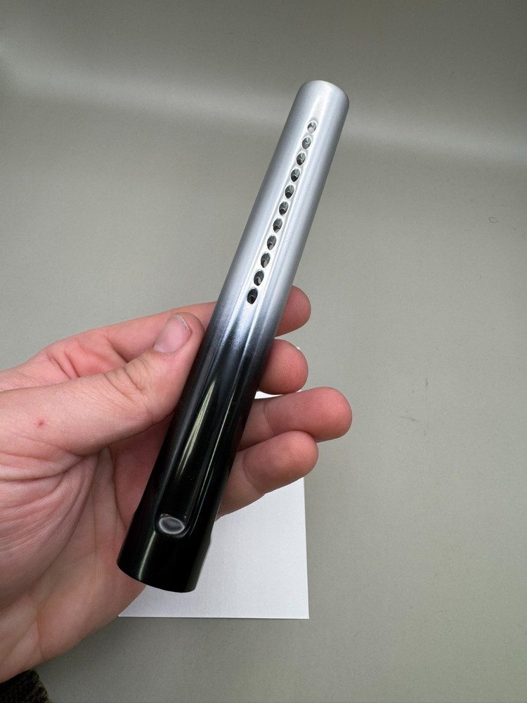 Evil PB Pipe Paintball Barrel Tip-Black/Silver 12 inch