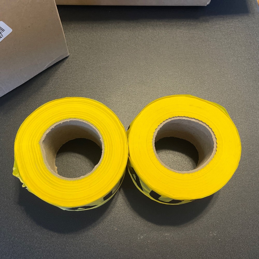Lot, 2 Rolls Caution Of Caution Tape