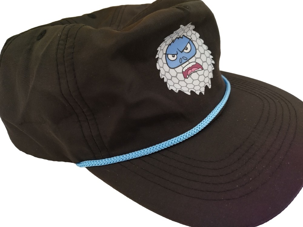 Snowman Golf Hat Cap Black