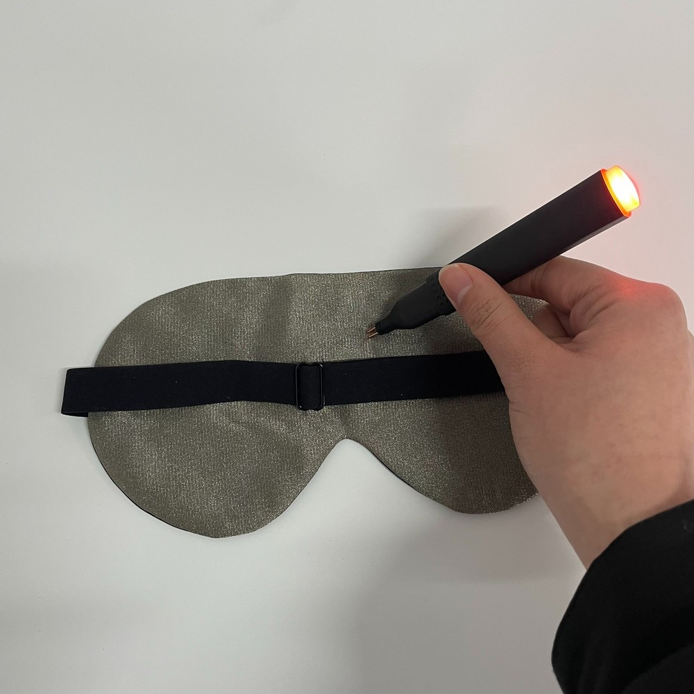 Pure Silver Eye Mask | Antibacterial, Light-Blocking, Fast Sleep