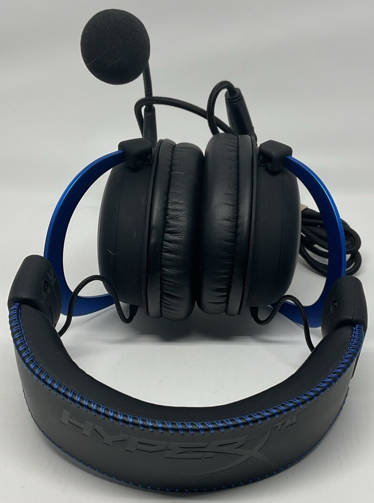 HyperX Cloud PlayStation Official PS4 Wired Stereo Gaming Headset, Untested