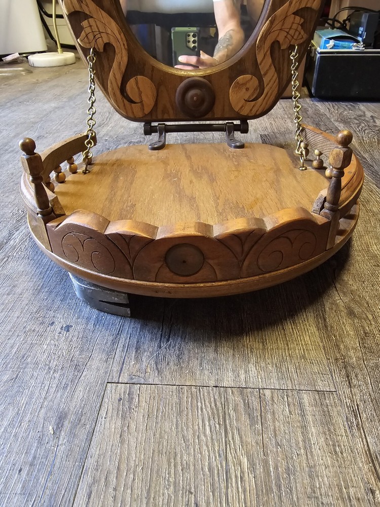 Rustic Cabin Mirror Shelf