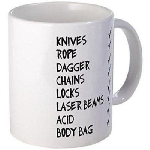 11oz mug murmaider checklist - Printed Ceramic Coffee Tea Cup Gift