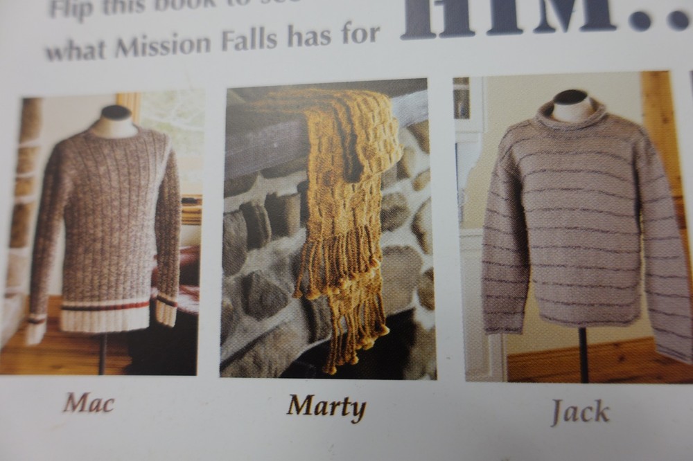 Mission Falls Knitting Pattern Book For Him & Her