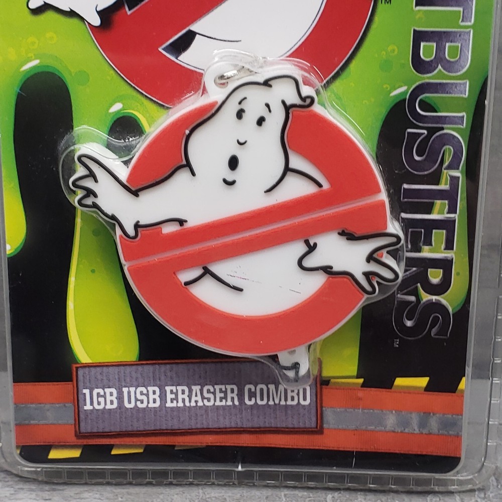 Ghostbusters 1GB USB Eraser Combo (New In Package)