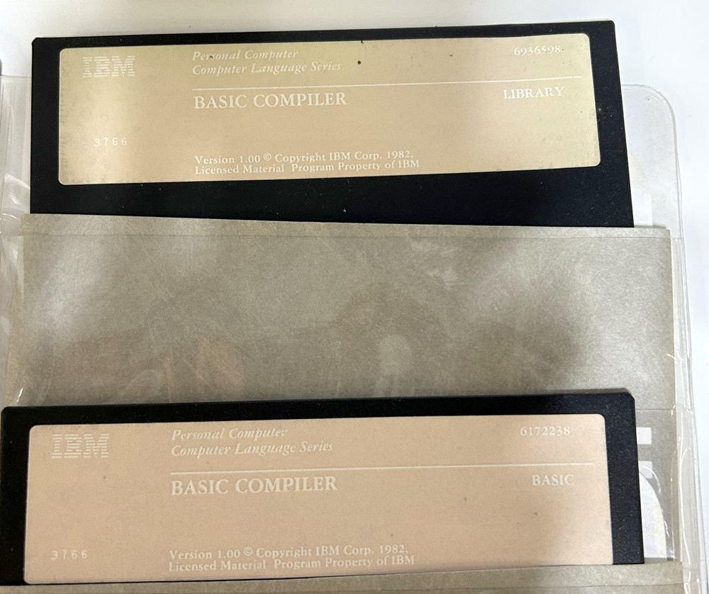 IBM Basic Compiler Vrs 1.0 Includes Software Ships Worldwide