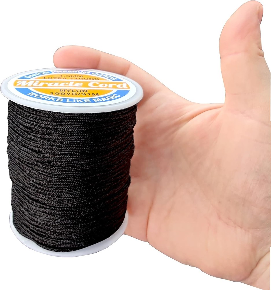 1.5mm Nylon Cord Multi-Use Extra Strong Braided String Thread for Wind-Chime Rep