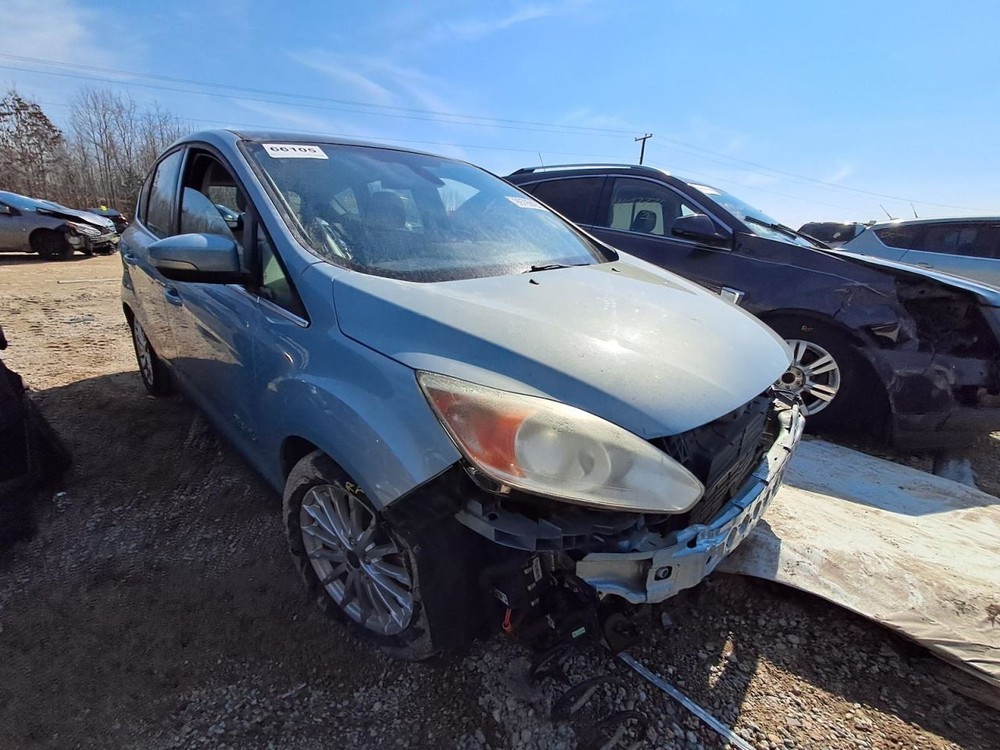 2013 Ford C-MAX Driver Left Front Door Shell Blue Used 120-05633L