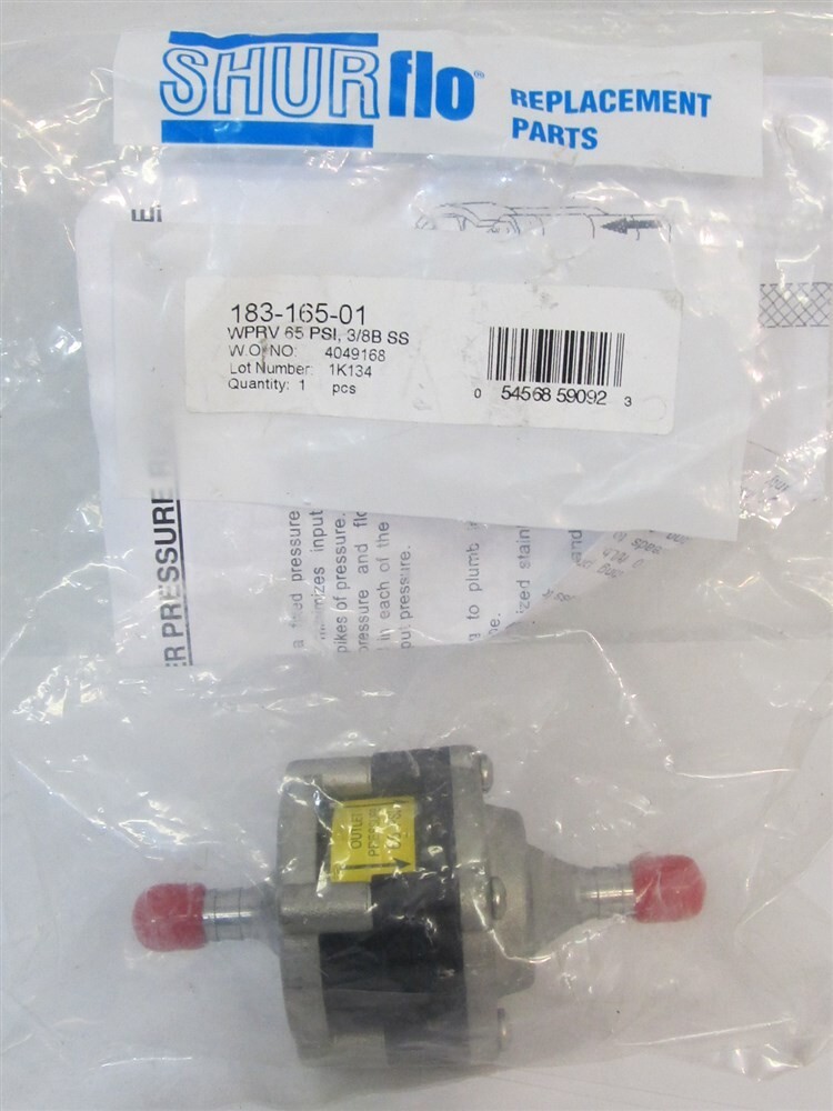 SHURFlo 183-165-01 , Water Pressure Reducer Valve
