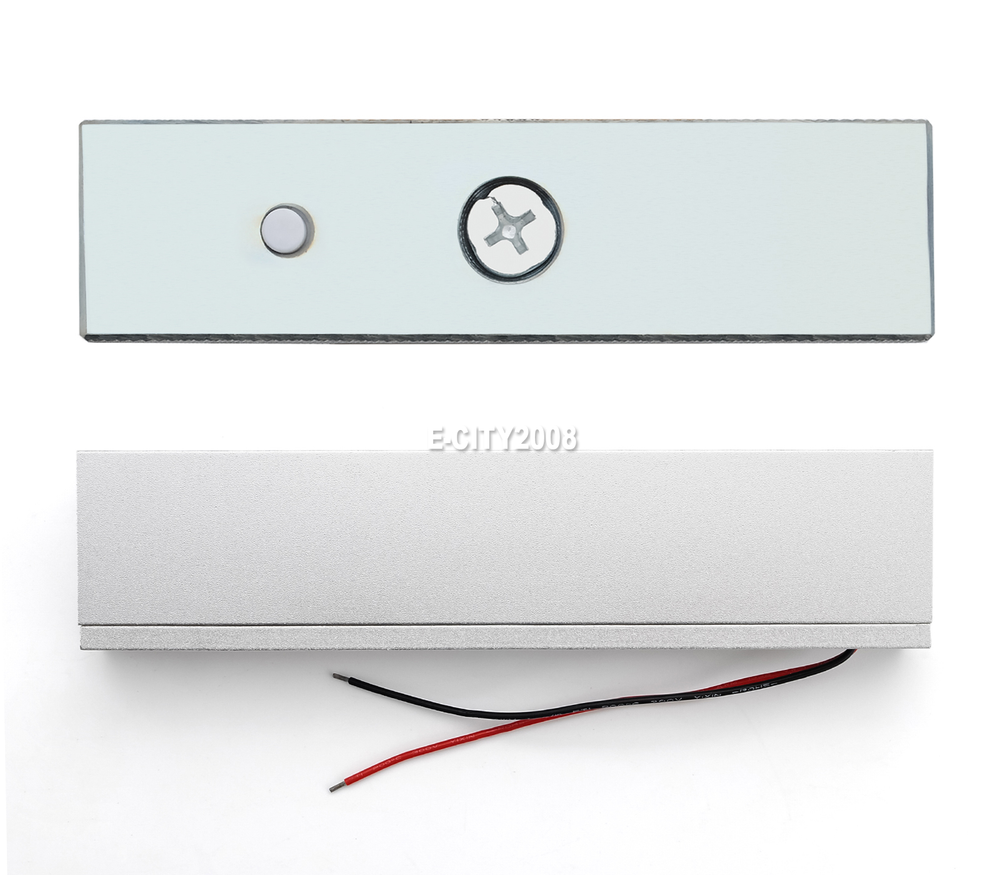 Door Access Control System Kit, 180KG Electric Magnetic Lock, 2 Remote Controls