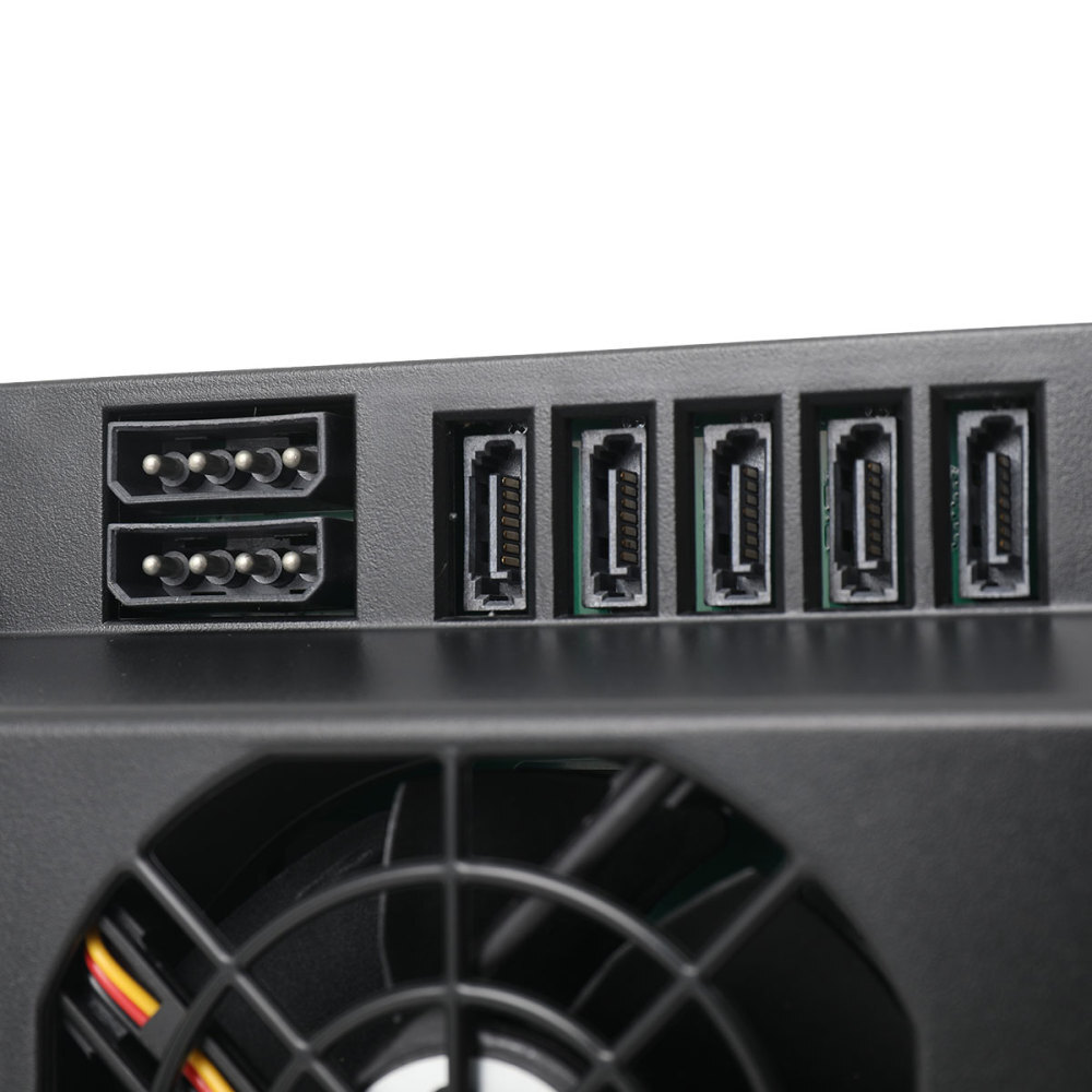 HDD Enclosure Hot Swap Cage 5-Bay 3 x 5.25" Drive Bays 5x SATA 3.5"/2.5"Sas HDD