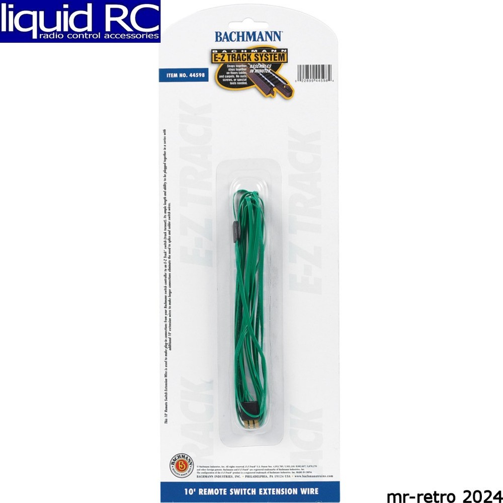Bachmann 44598 Bac44598 Ez 10 Green Switch Ext Wire