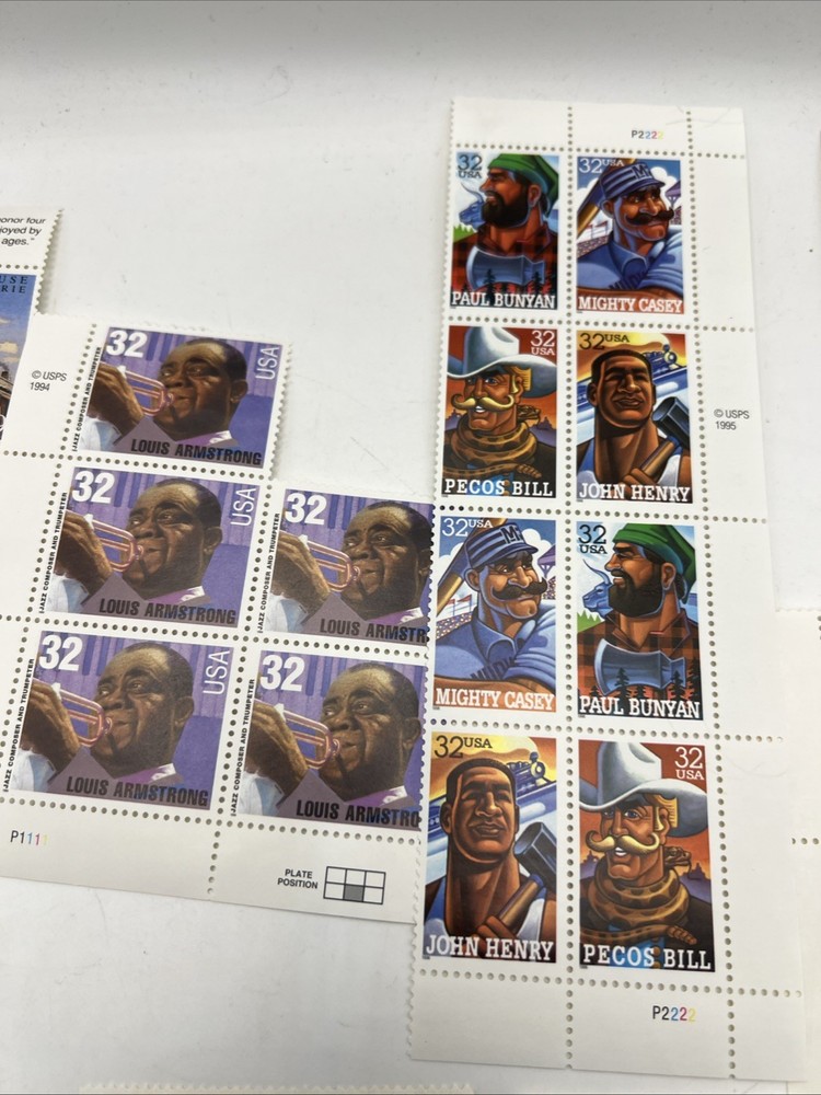Sheets Of Stamps Collection