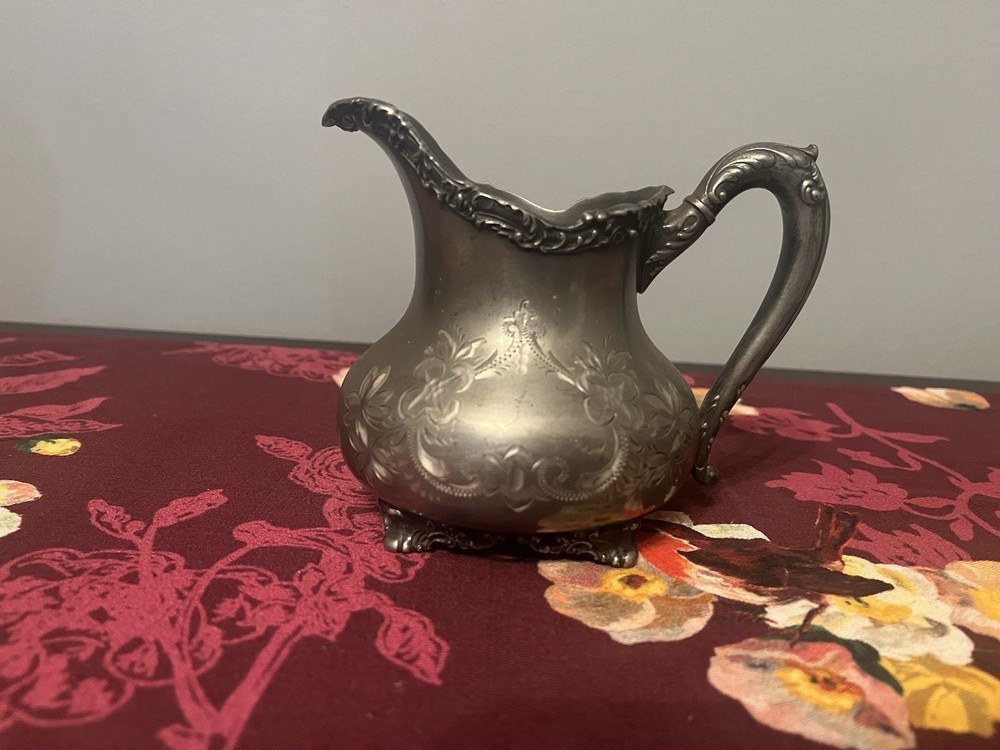 Antique Homan Silver Miniature Pitcher