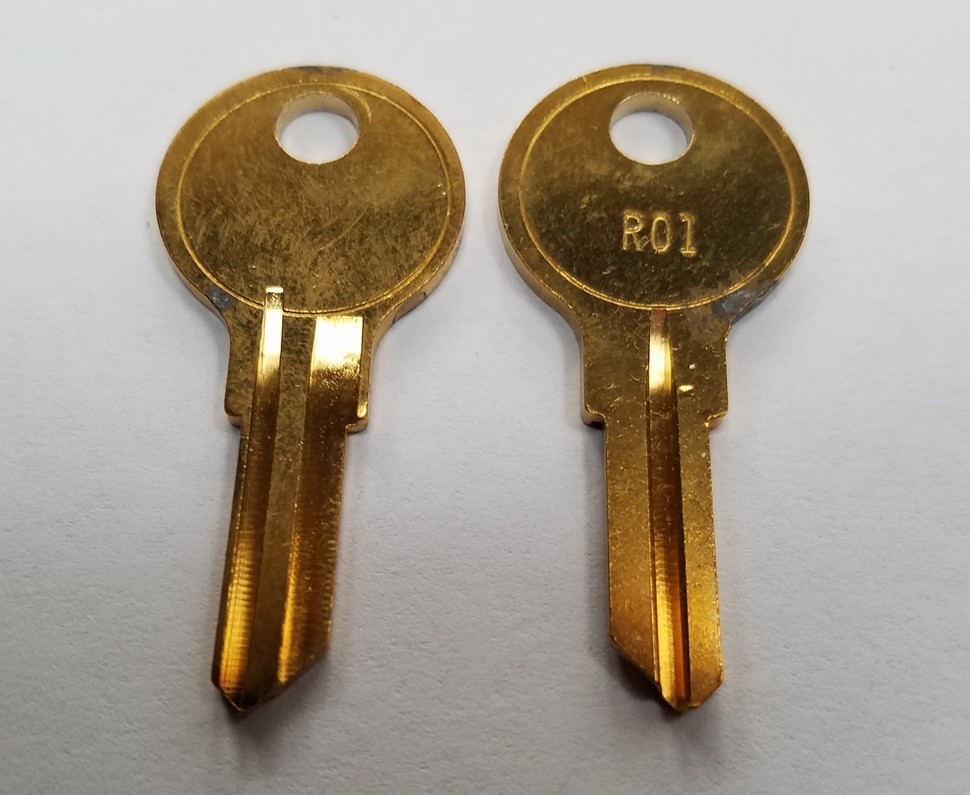 (2) Mac Tool Box Keys Pre-Cut  to Your Key Code Codes C0001C-C1000C