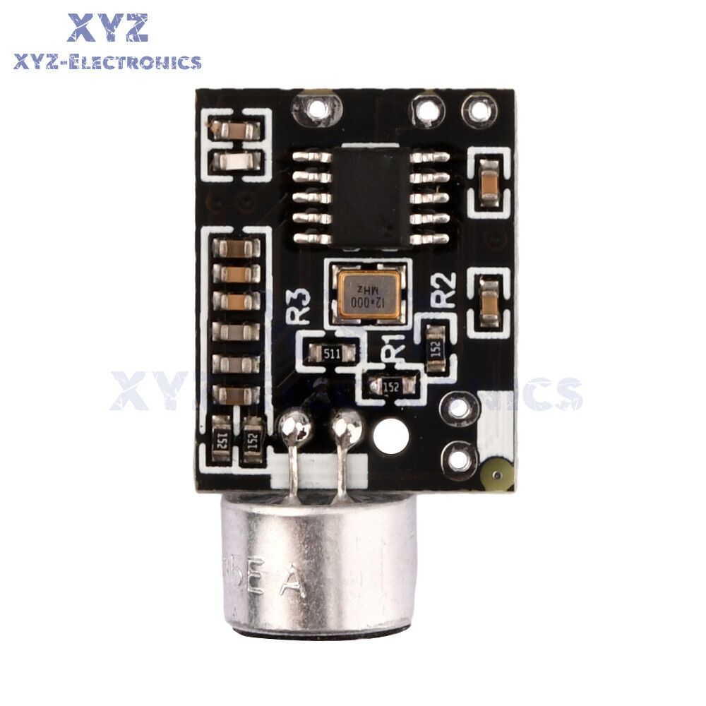 Wireless Microphone FM 88.7MHz Transmitter Module Support Dual-channel Stereo
