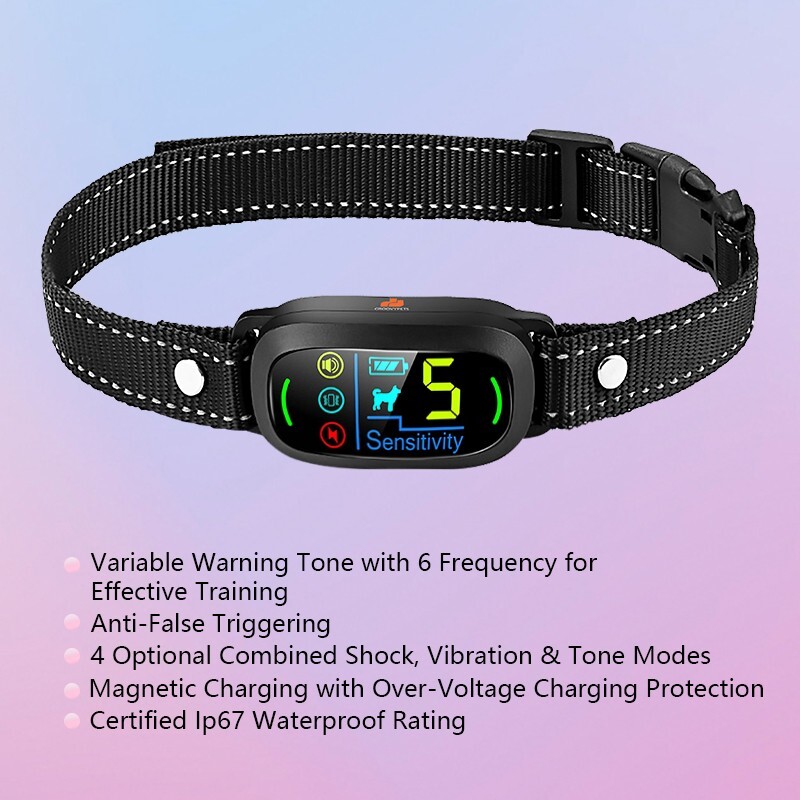 Smart Pet Auto Anti bark Dog Collar Intelligent Waterproof Barking Terminator