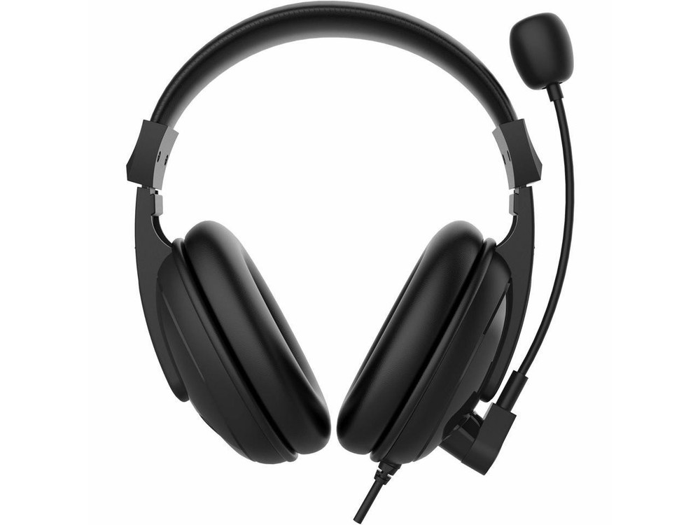 Morpheus 360 Deluxe Multimedia Stereo USB Headset - Adjustable Microphone - Ligh