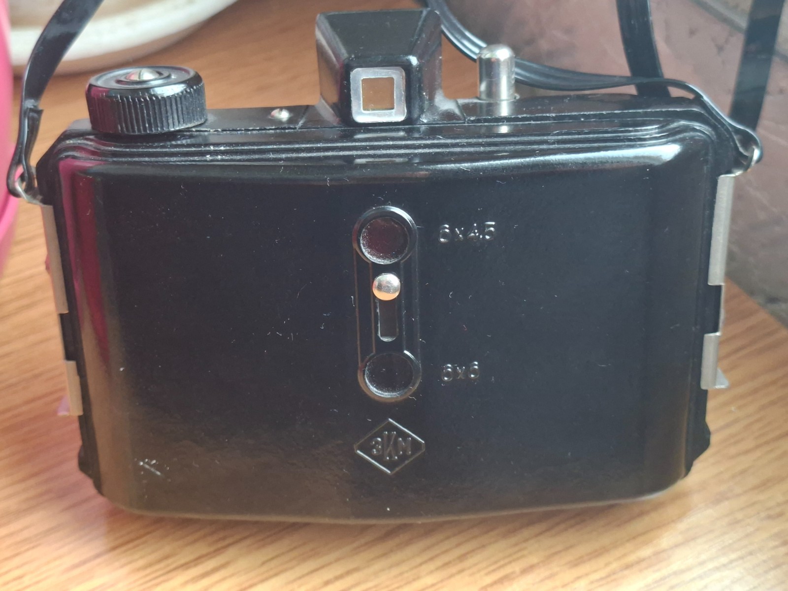 Edelweiss /Еделвайс/camera 1958 the first Bulgarian camera. Made of Bakelite.