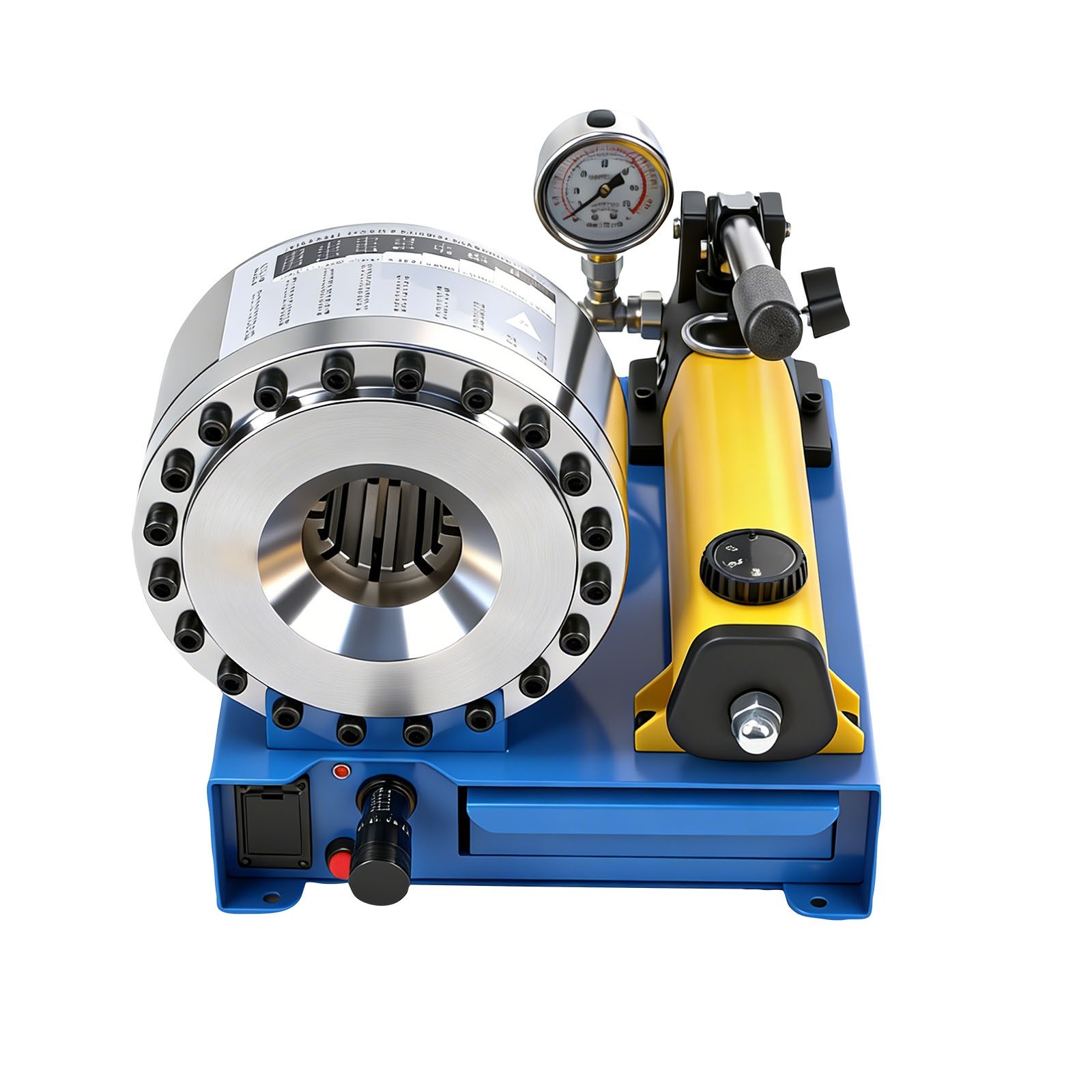 Hydraulic Hose Crimper Pipe Clamping Machine With 8 Sets Dies 10mm-30mm 5600KN