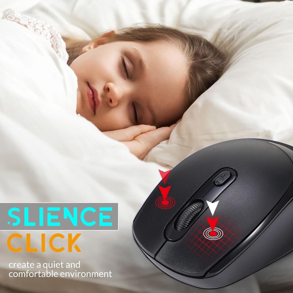 2.4GHz Wireless Cordless Optical Mouse Mice+USB Receiver for PC