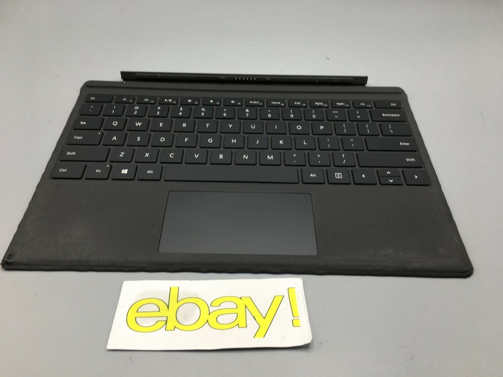 Microsoft 1725 Type Cover Black for Surface Pro 3 4 Backlit Keyboard Free S/H