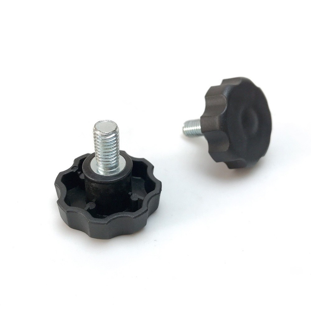 M8 Plastic Bolt with Integrated Twist Handle for Equipment Locking Function