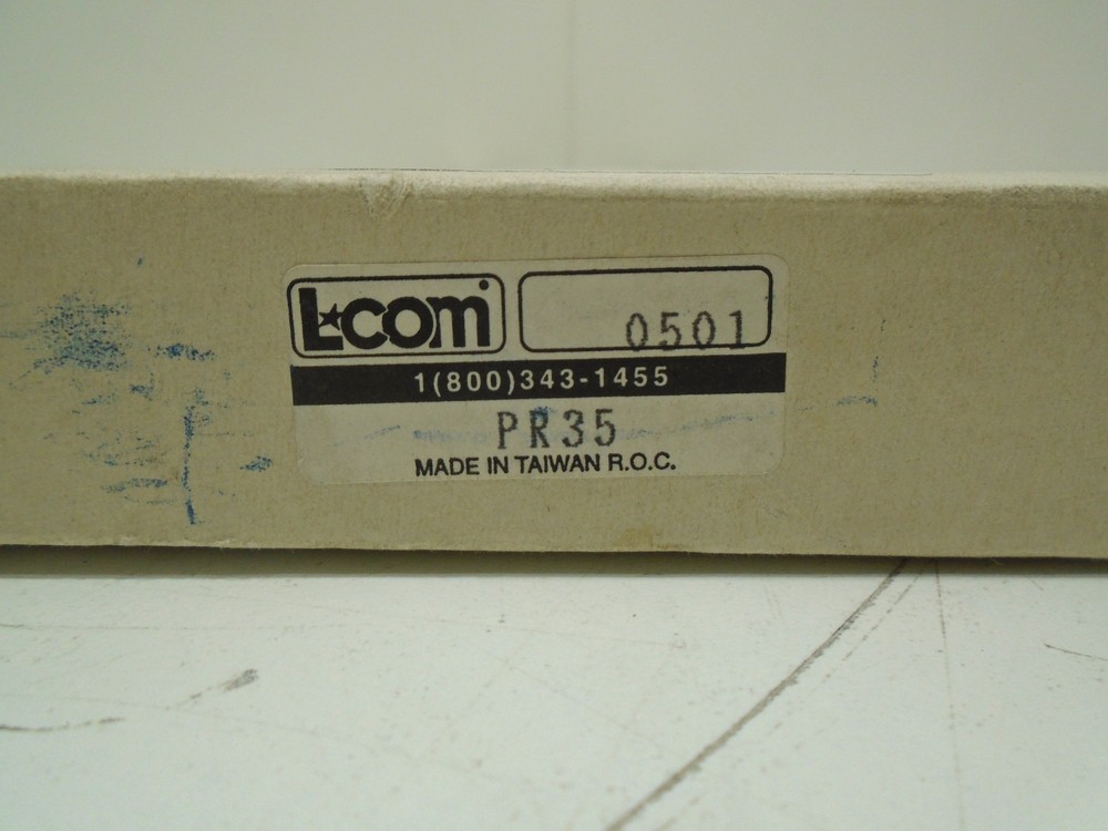 *NEW* L-COM CONNECTIVITY PR35 PANEL 3-1/2" BLANK STEEL