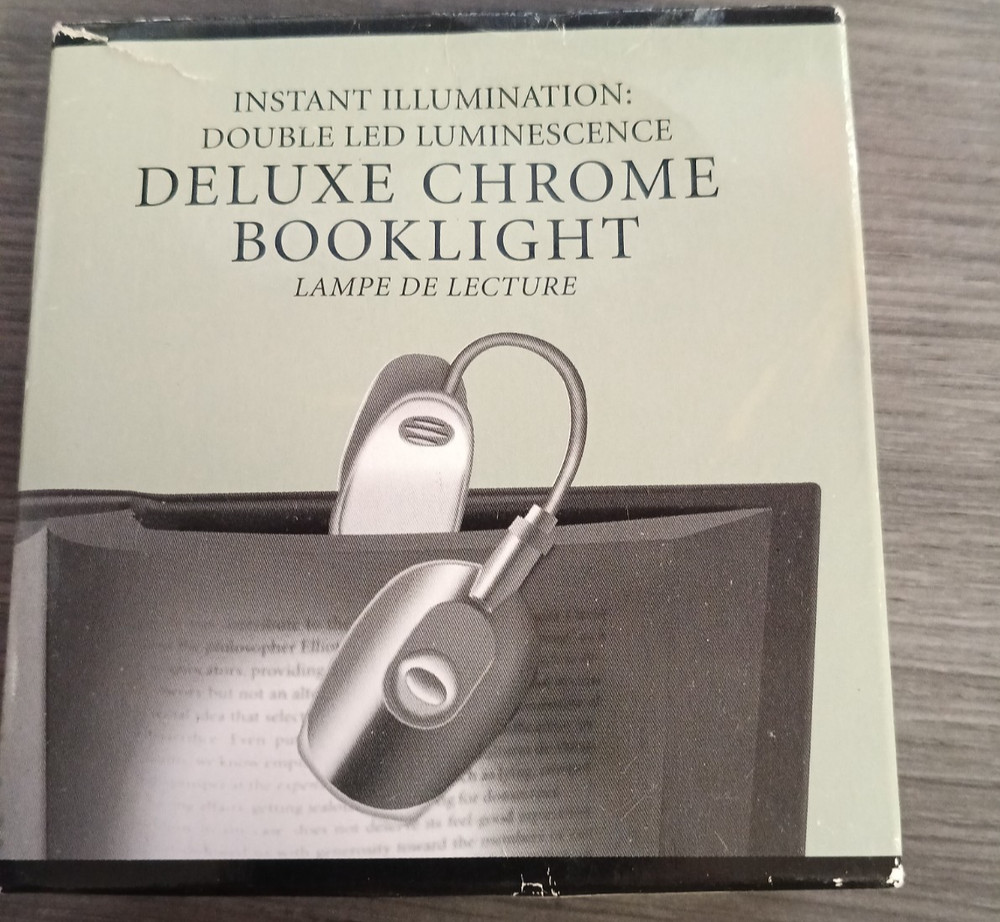 Deluxe LED Chrome Booklight
