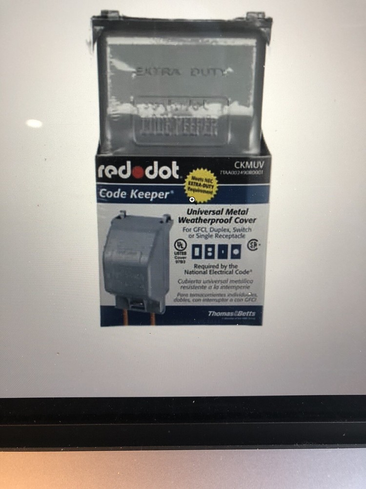 5  Red Dot Weatherproof Cover