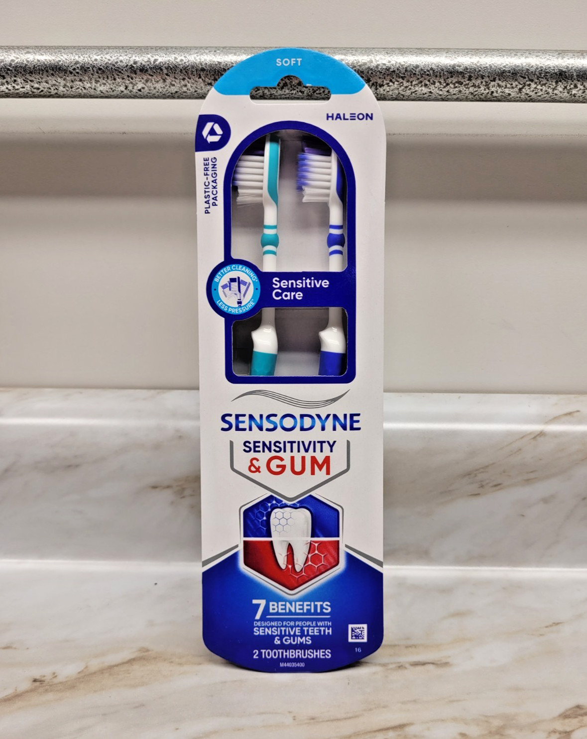Sensodyne Sensitive Care Soft Toothbrush -2 Per Pack- FREE SHIPPING