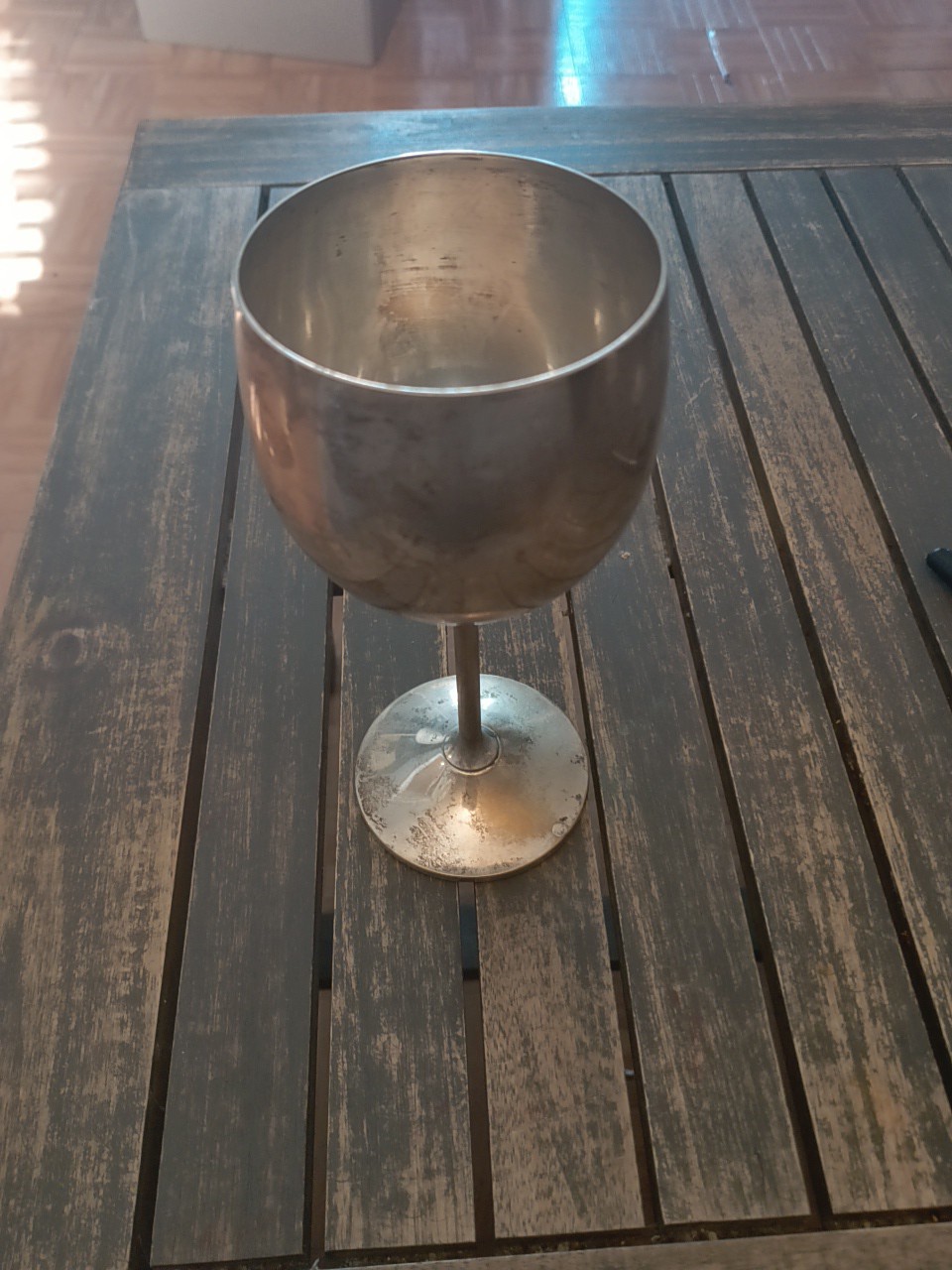 Silver Plated Goblets Made I'n Spain 2 Vintage Winw