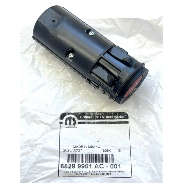 15-2023 DODGE CHALLENGER CHARGER 300 PERFORMANCE RED PUSH START BUTTON OEM MOPAR