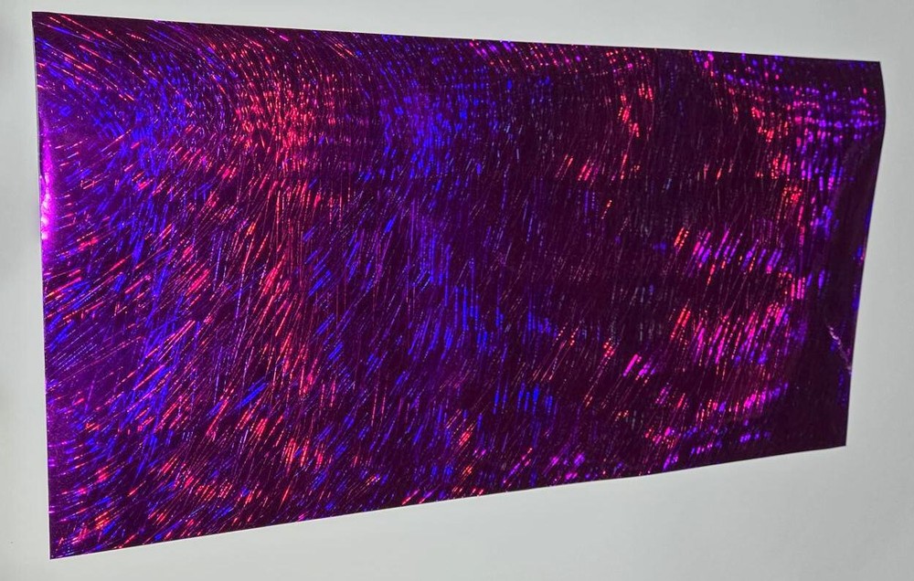 Holographic Purple Light Ray Sign Plotter Cutter Vinyl Roll