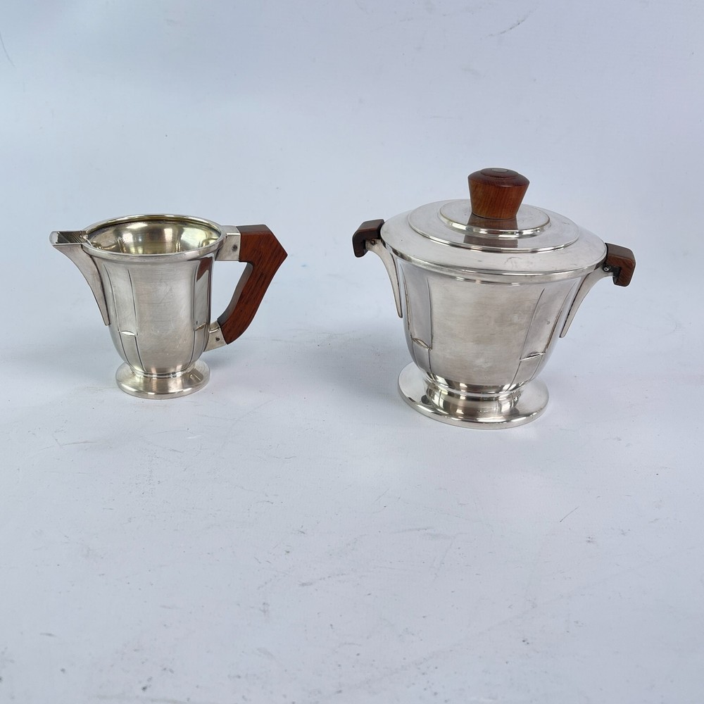 Art Deco Coffee Set Silver Plated Tea Service 1930s