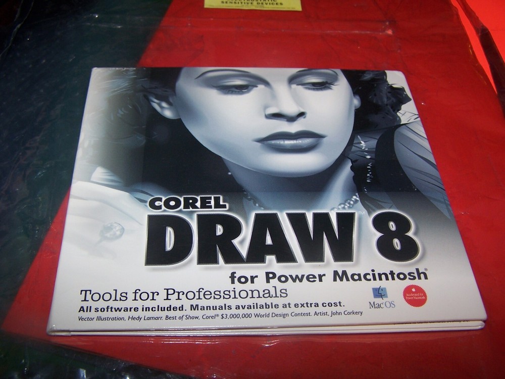 Corel Draw 8 software for Power Macintosh