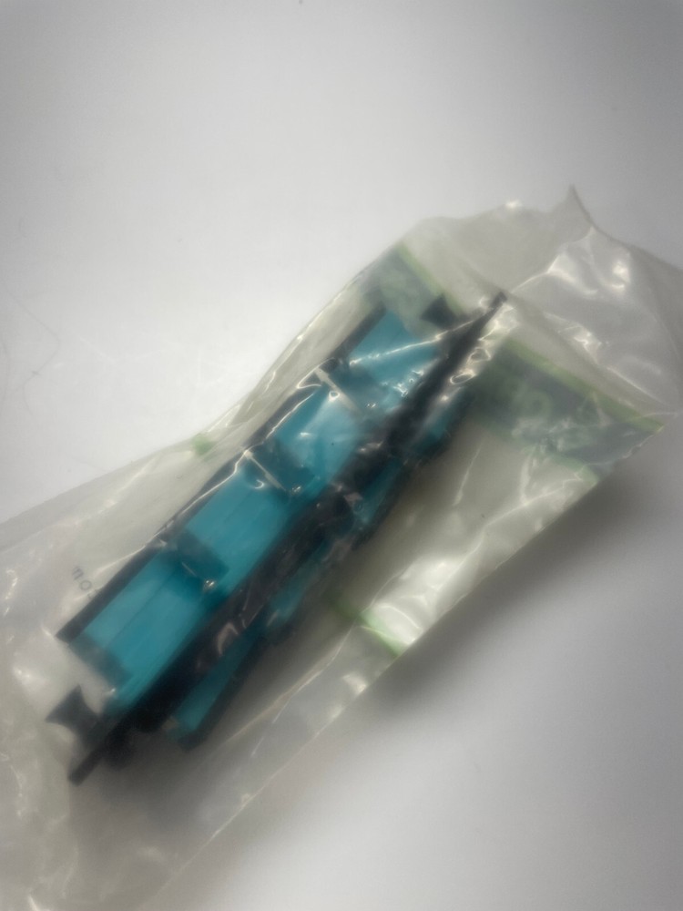 Adapter Panel Ceramic Sleeve Multimode SC Duplex 8-Fiber 4-Port Aqua