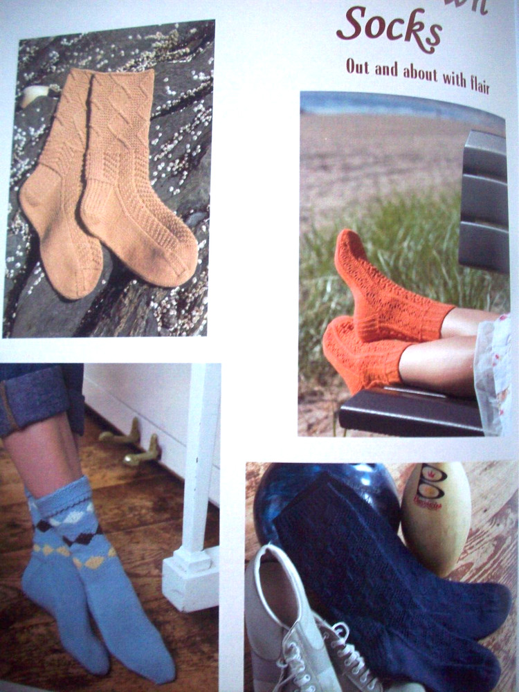 Steppin' Out Too socks knitting pattern 12 designs