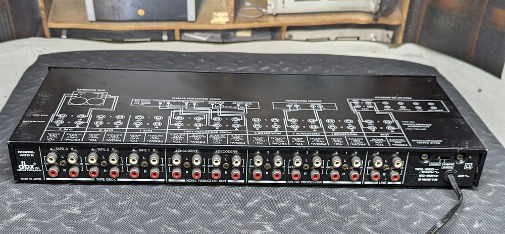 DBX 400X program route selector (switchbox). Used but still works