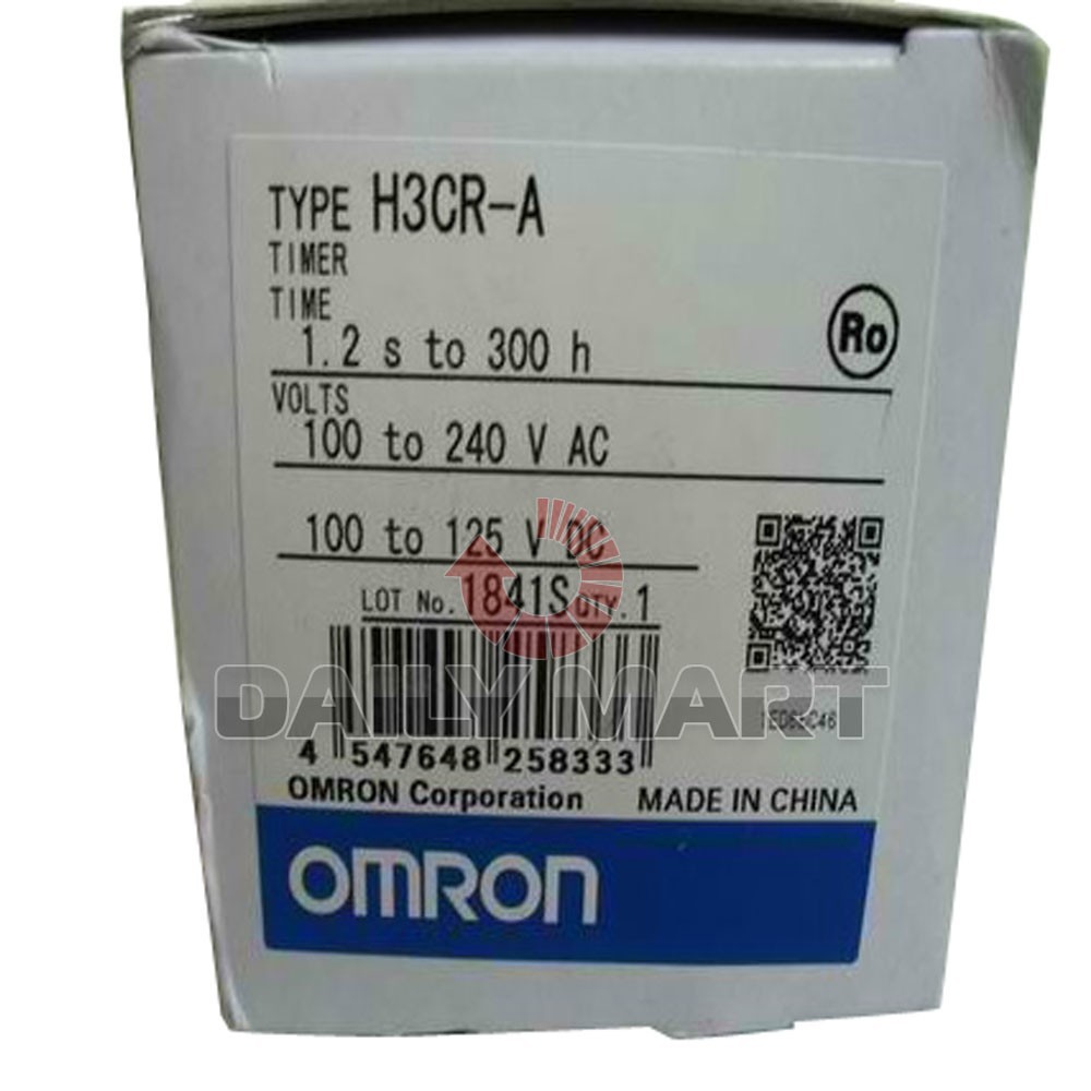 Brand New OMRON H3CR-A 220VAC Solid-State Multi-functional Timer Relays (PLC)