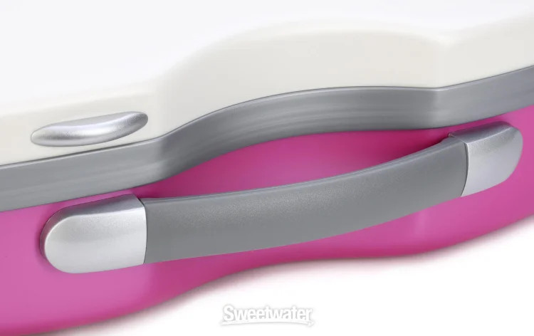 BAM BonBon Hightech Violin Case - White/Violet