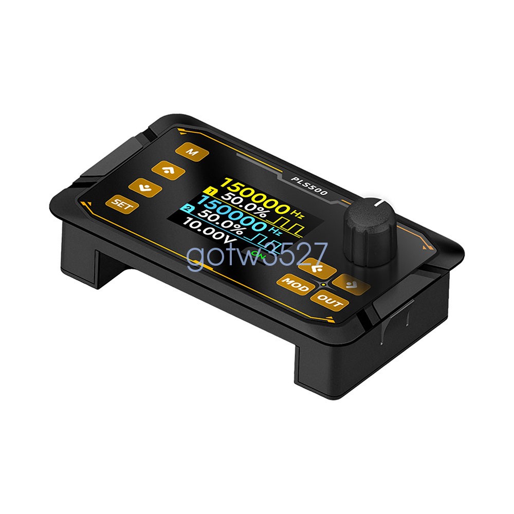 PLS500 Dual-Channel Pulse PWM Signal Generator Adjustable Programmable Dead zone