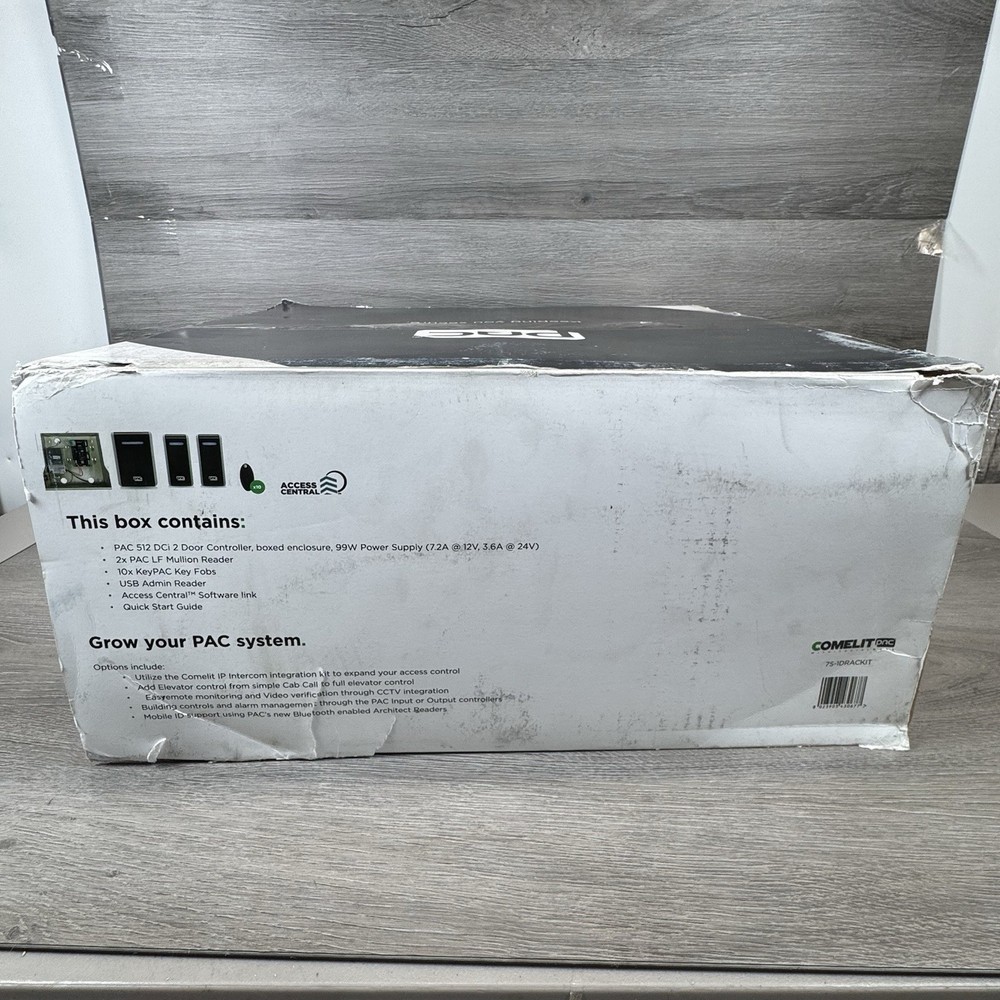 Comelit PAC 512 DCi 2 Door Access Control Kit 7S-1DRACKIT