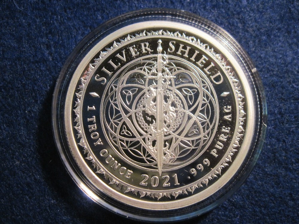2021 THE CRAZIEST ONES PROOF SILVER SHIELD