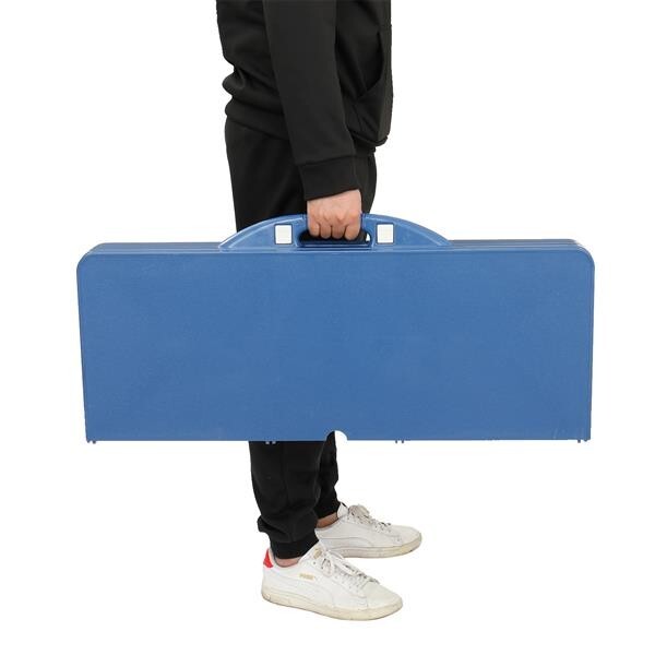 Foldable Siamese Tables and Chairs -PS Thickening Plastic - Multi-Functional Set