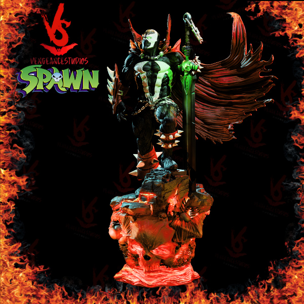 Spawn Unpainted Unassembled 3D printed Resin Model Kit GK2