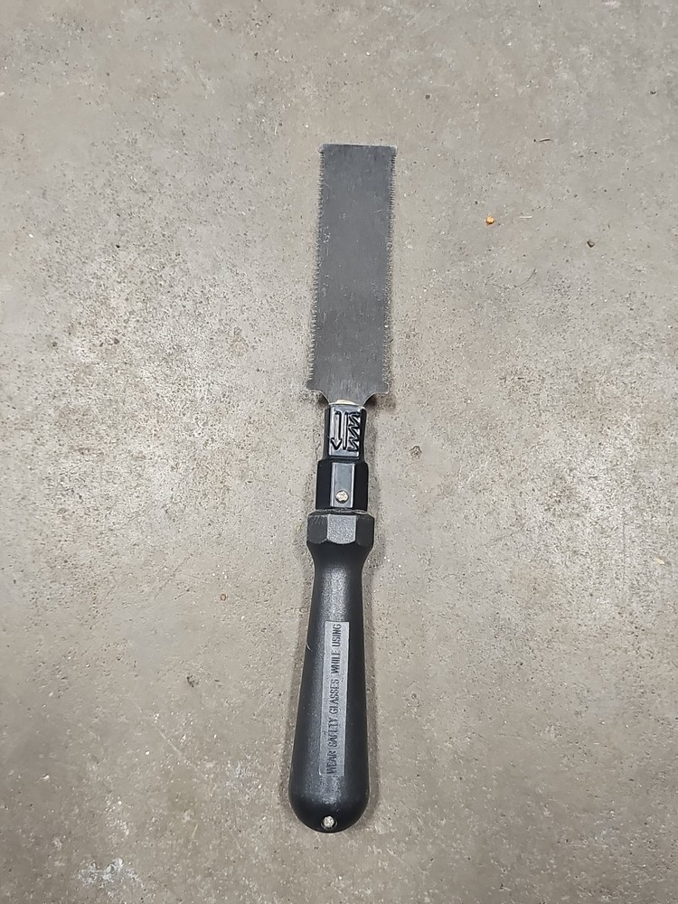 Great Stanley Flush Cut Pull Saw 20-331 - Vg Condition teeth Good